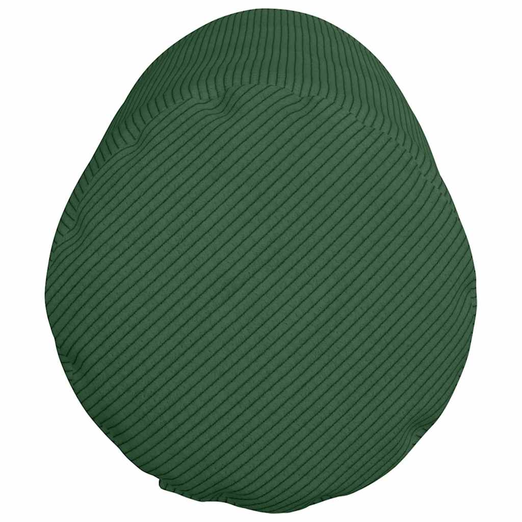 Valjkasti jastučići 2 pcs Tamnozelena Ø 25 x 70 cm