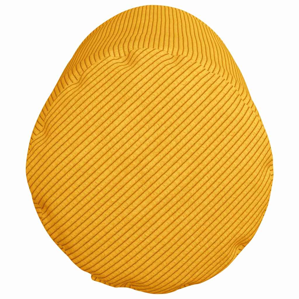 Valjkasti jastučići 2 pcs Svijetlo žuta Ø 25 x 70 cm