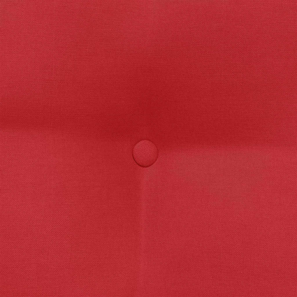 Jastuk za leđa Crvena 45 x 24 x 50 cm tkanina