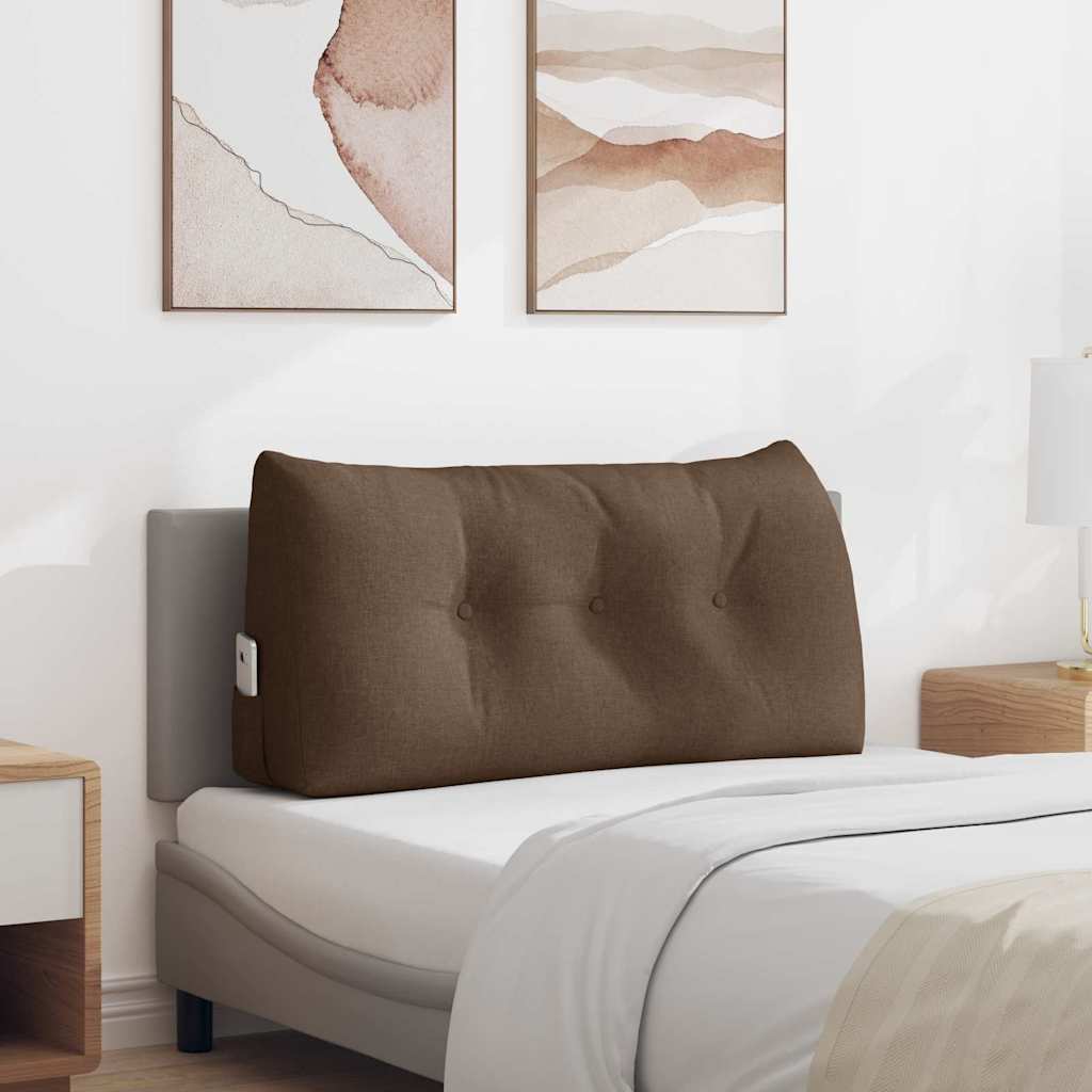 Jastuk za leđa Smeđa 100 x 24 x 50 cm tkanina