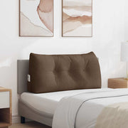 Jastuk za leđa Smeđa 100 x 24 x 50 cm tkanina