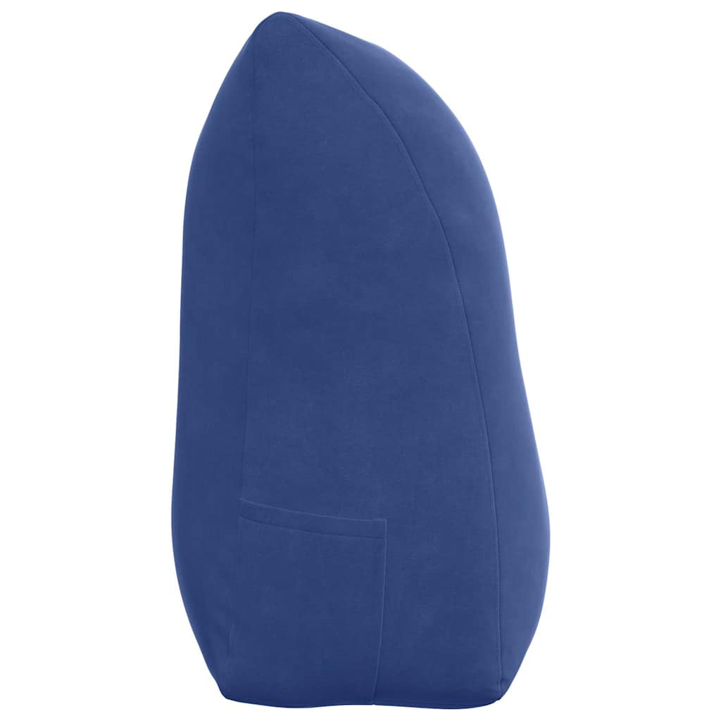 Jastuk za leđa Policijska plava 100 x 24 x 50 cm Baršun