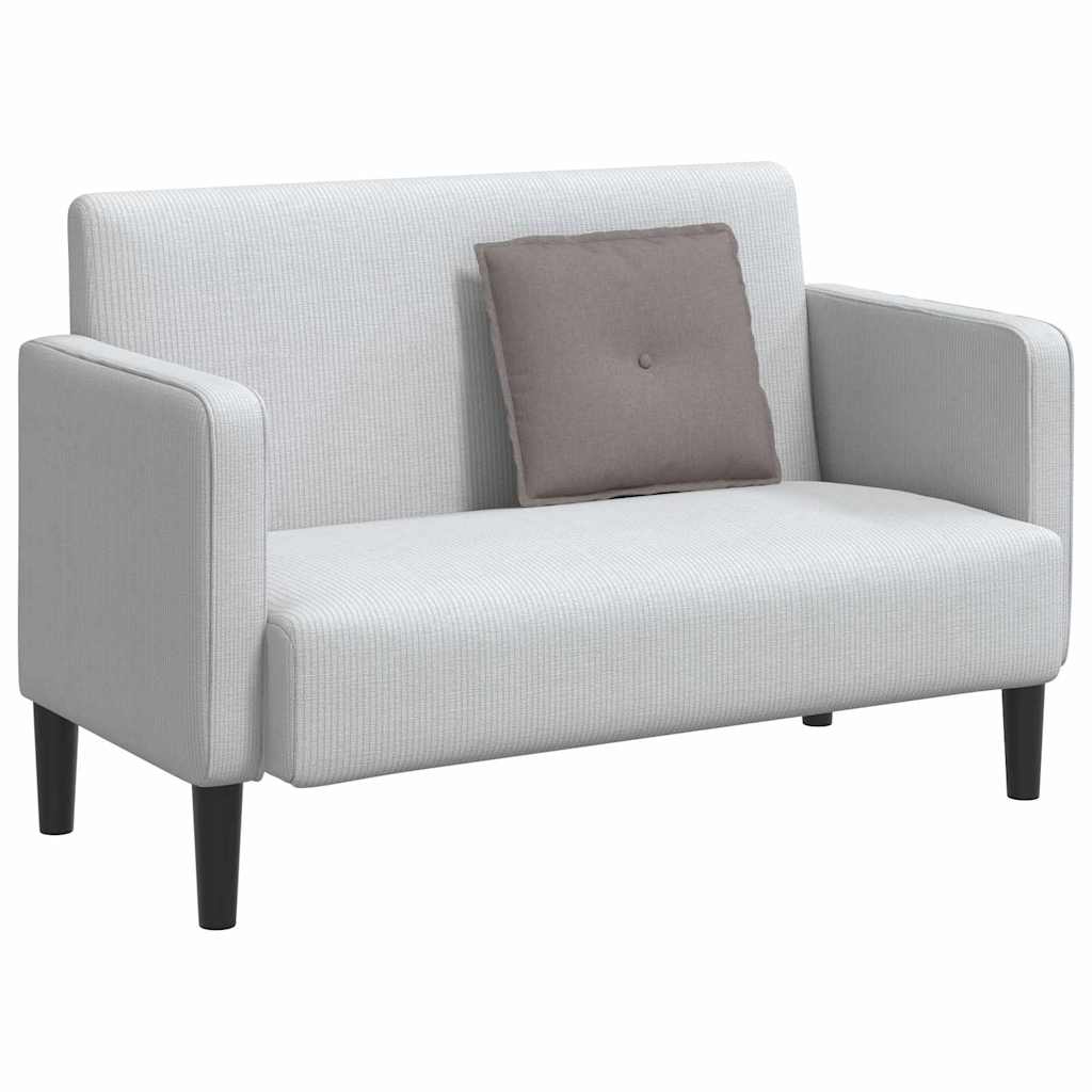 Jastuk za leđa Sivo-smeđa 50 x 19 x 45 cm tkanina