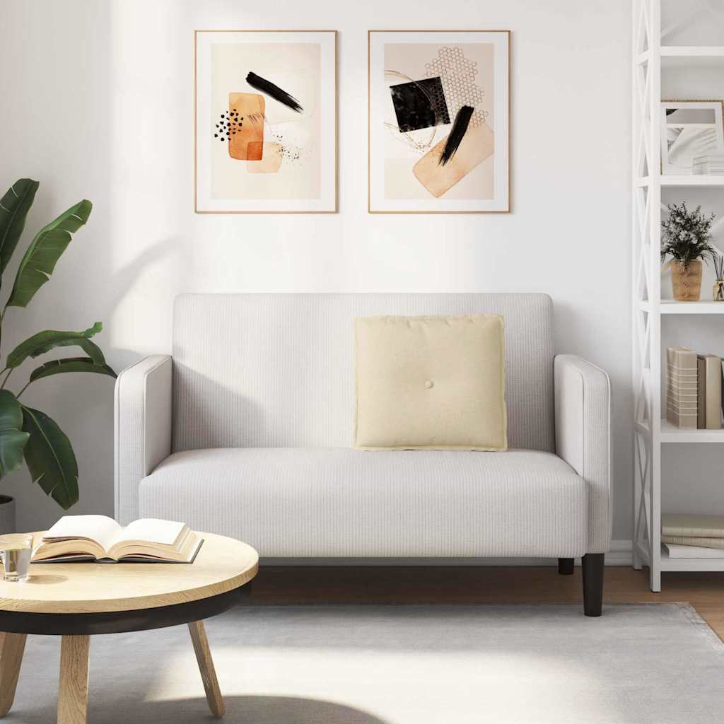 Jastuk za leđa Krema 50 x 19 x 45 cm tkanina