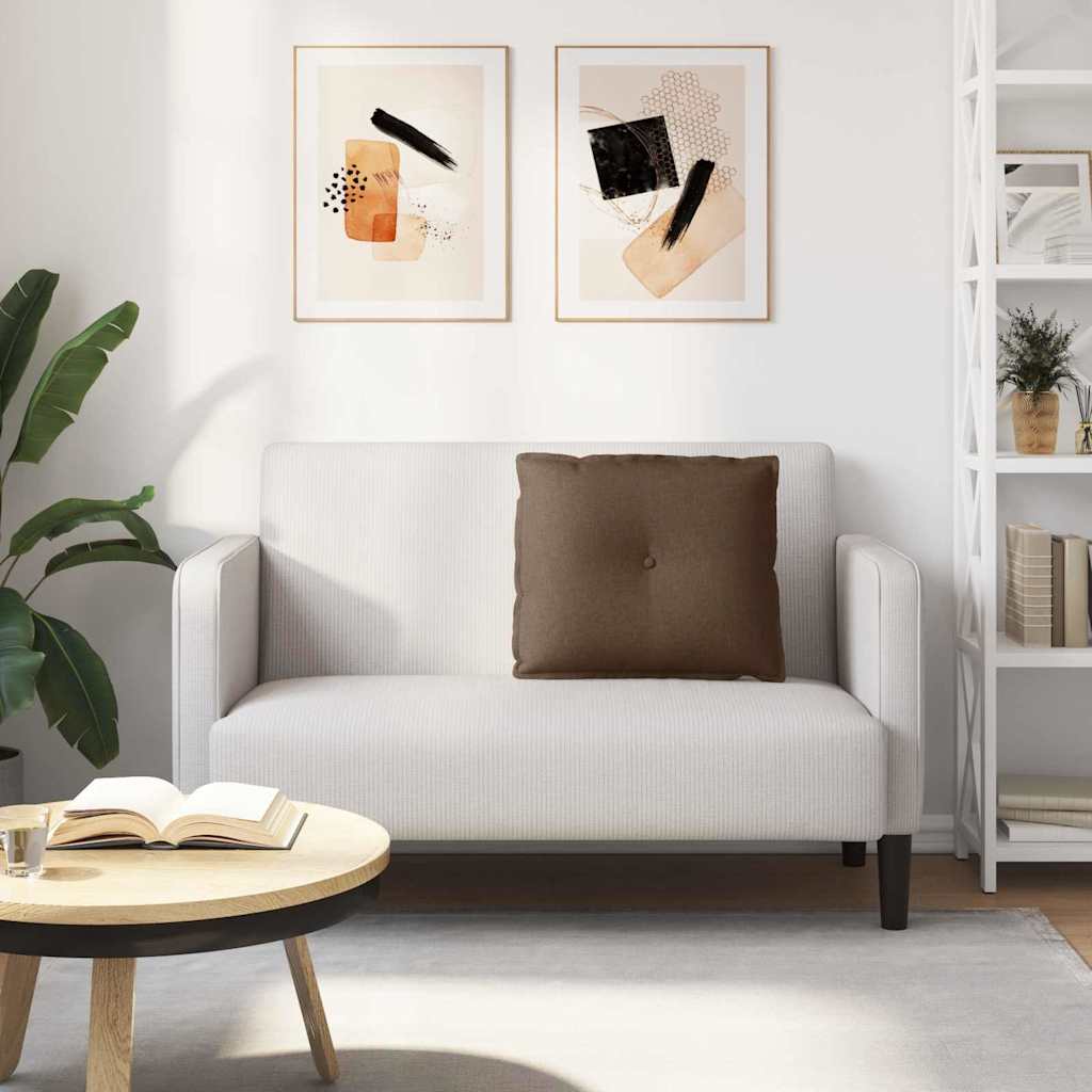 Jastuk za leđa Smeđa 60 x 19 x 50 cm tkanina