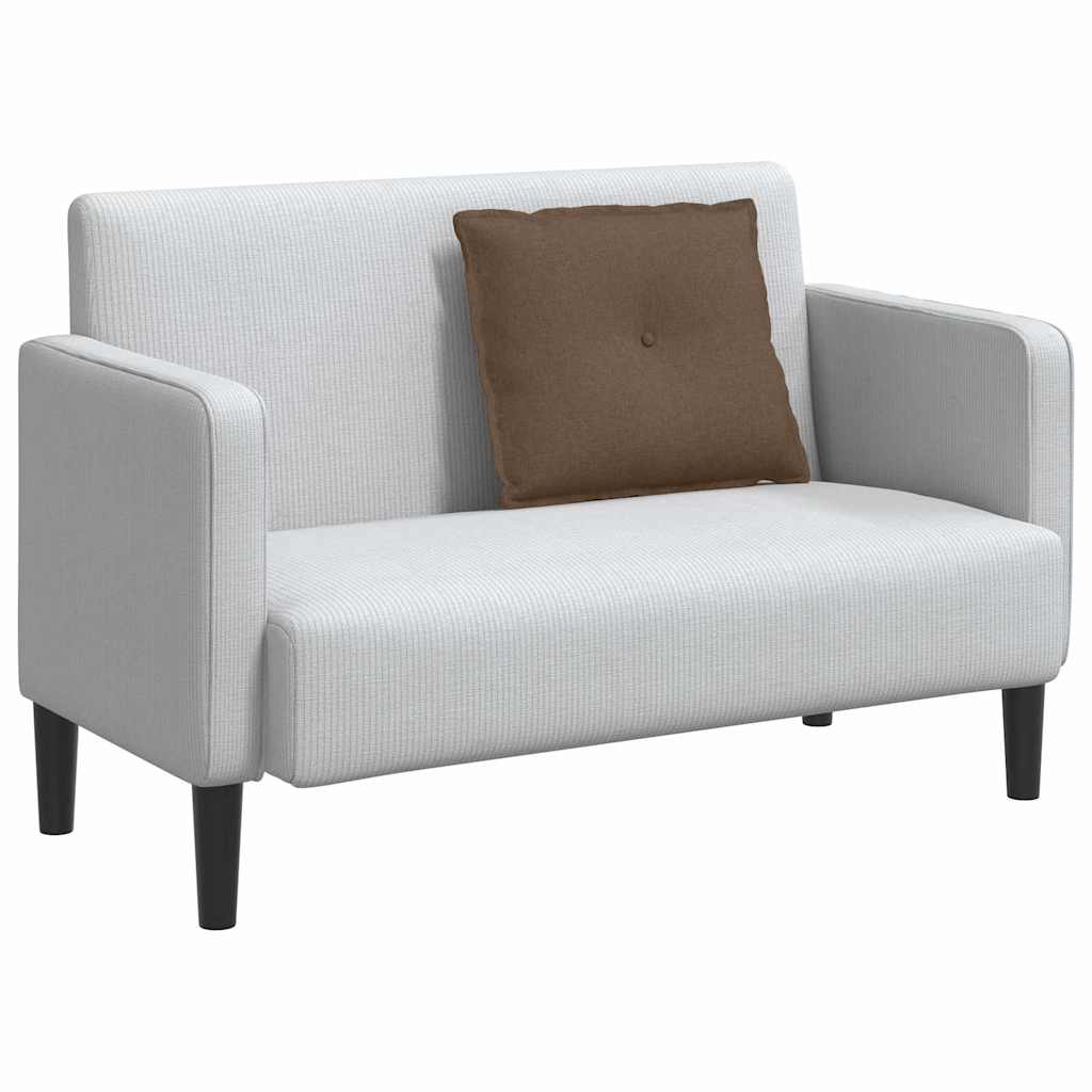 Jastuk za leđa Smeđa 60 x 19 x 50 cm tkanina