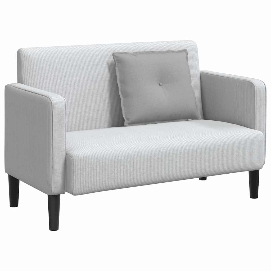 Jastuk za leđa Oblačnosiva 60 x 19 x 50 cm tkanina
