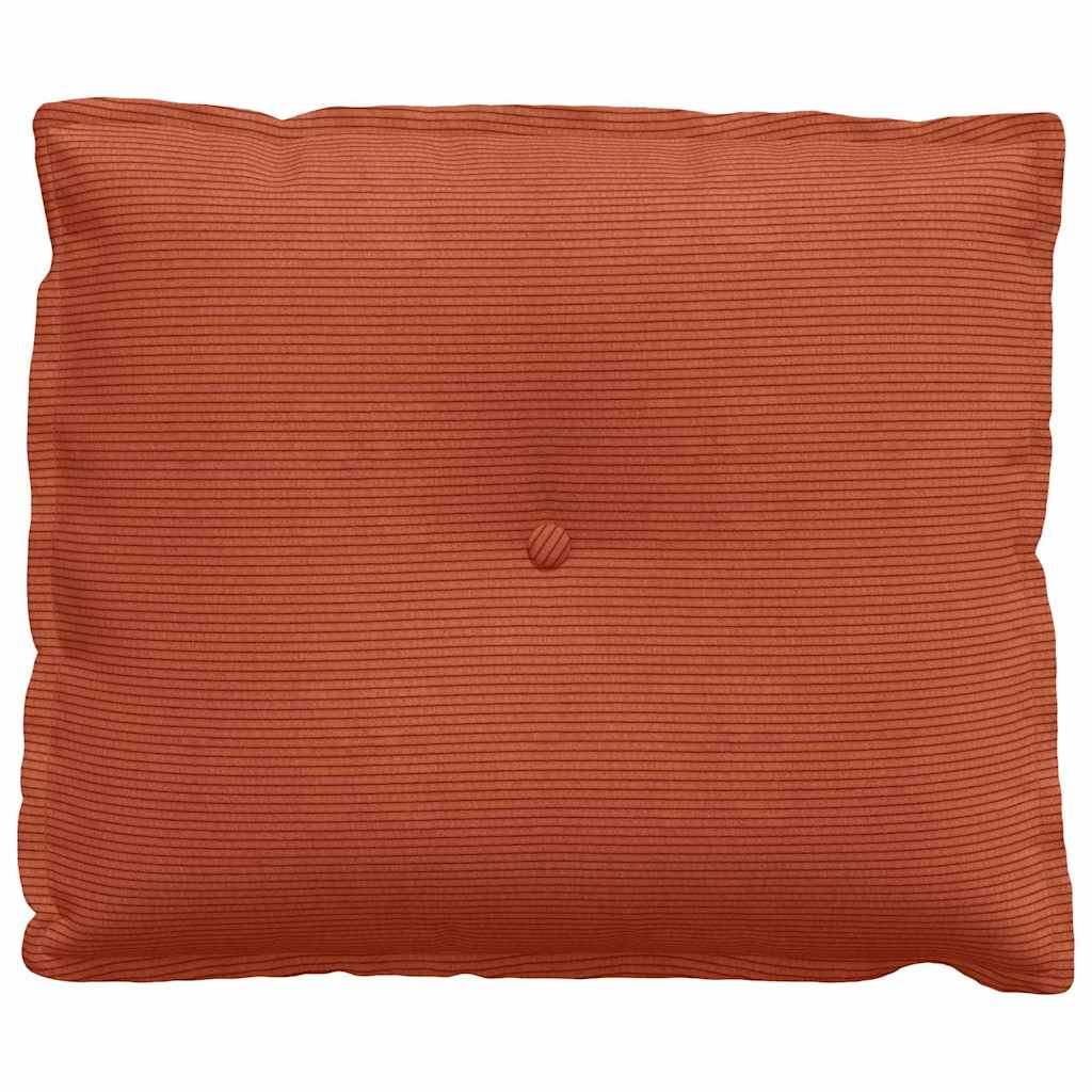 Jastuk za leđa Crvena narančasta 60 x 50 cm Kordura tekstil