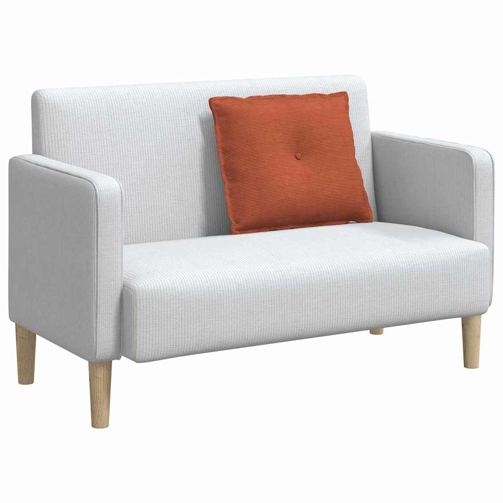 Jastuk za leđa Crvena narančasta 60 x 50 cm Kordura tekstil