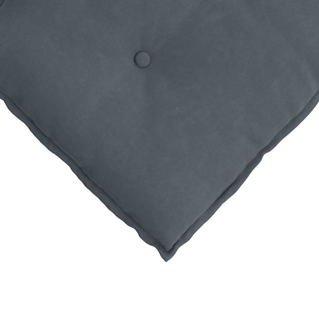 Jastuk za leđa Tamno siva 80 x 50 cm Kordura tekstil