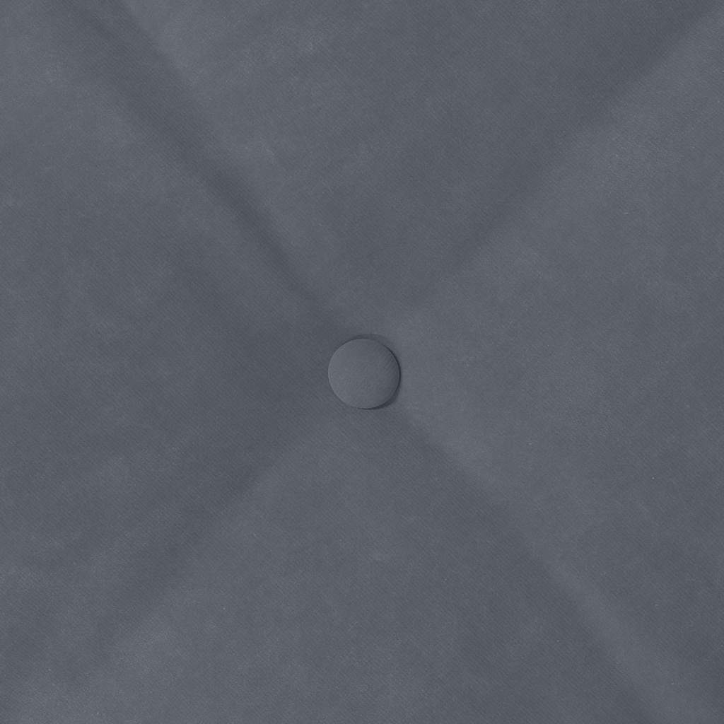 Jastuk za leđa Tamno siva 80 x 50 cm Kordura tekstil