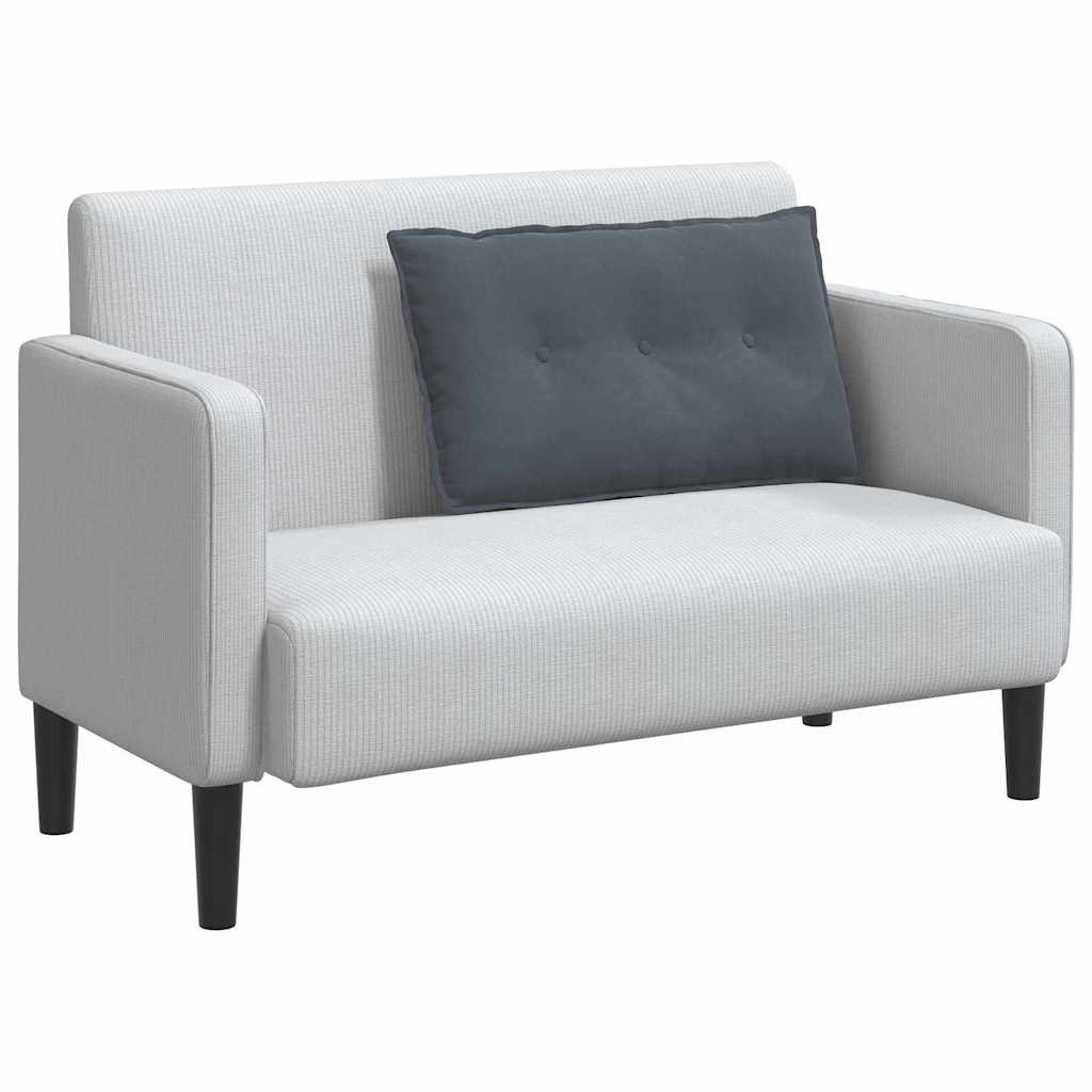 Jastuk za leđa Tamno siva 80 x 50 cm Kordura tekstil