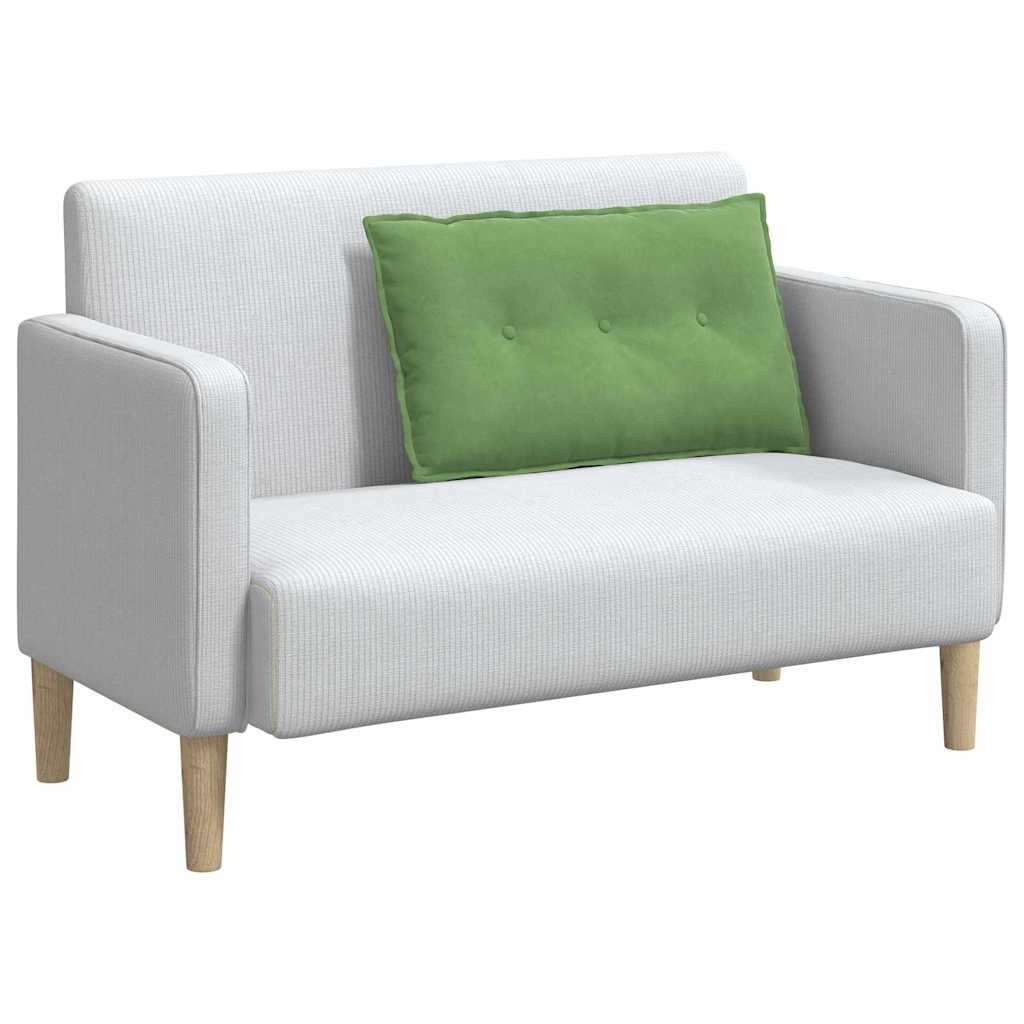 Jastuk za leđa Svijetlo zelena 80 x 50 cm Kordura tekstil