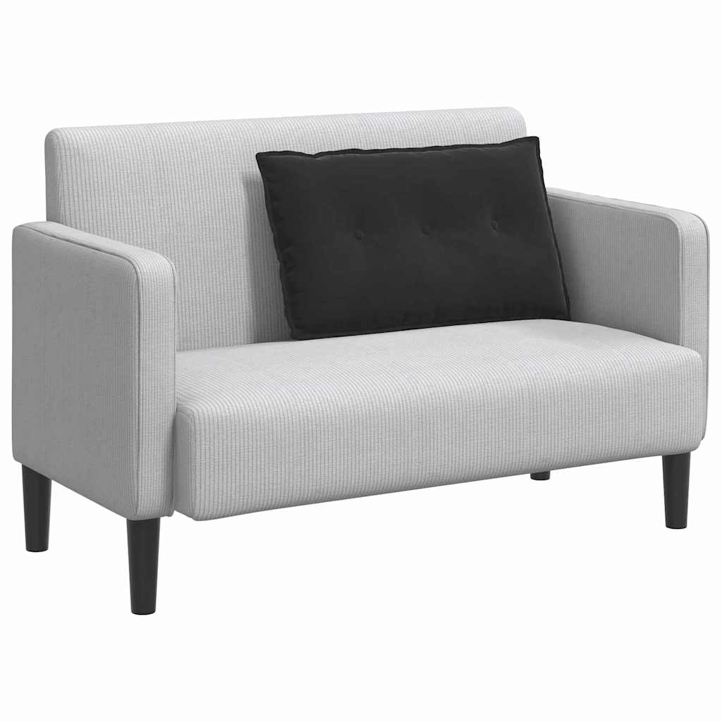 Jastuk za leđa Crna 80 x 50 cm Kordura tekstil