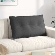 Jastuk za leđa Tamno siva 80 x 50 cm Kordura tekstil
