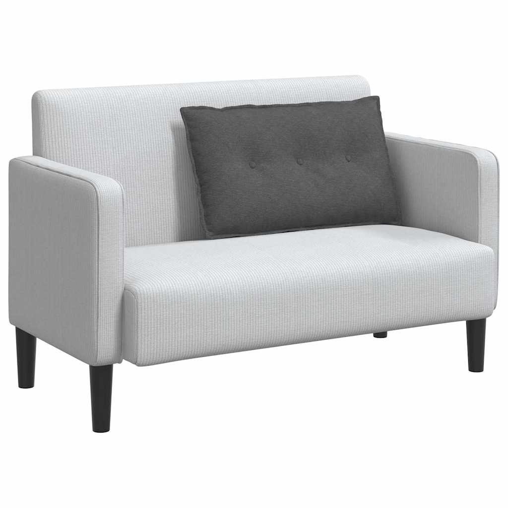 Jastuk za leđa Tamno siva 80 x 50 cm Kordura tekstil