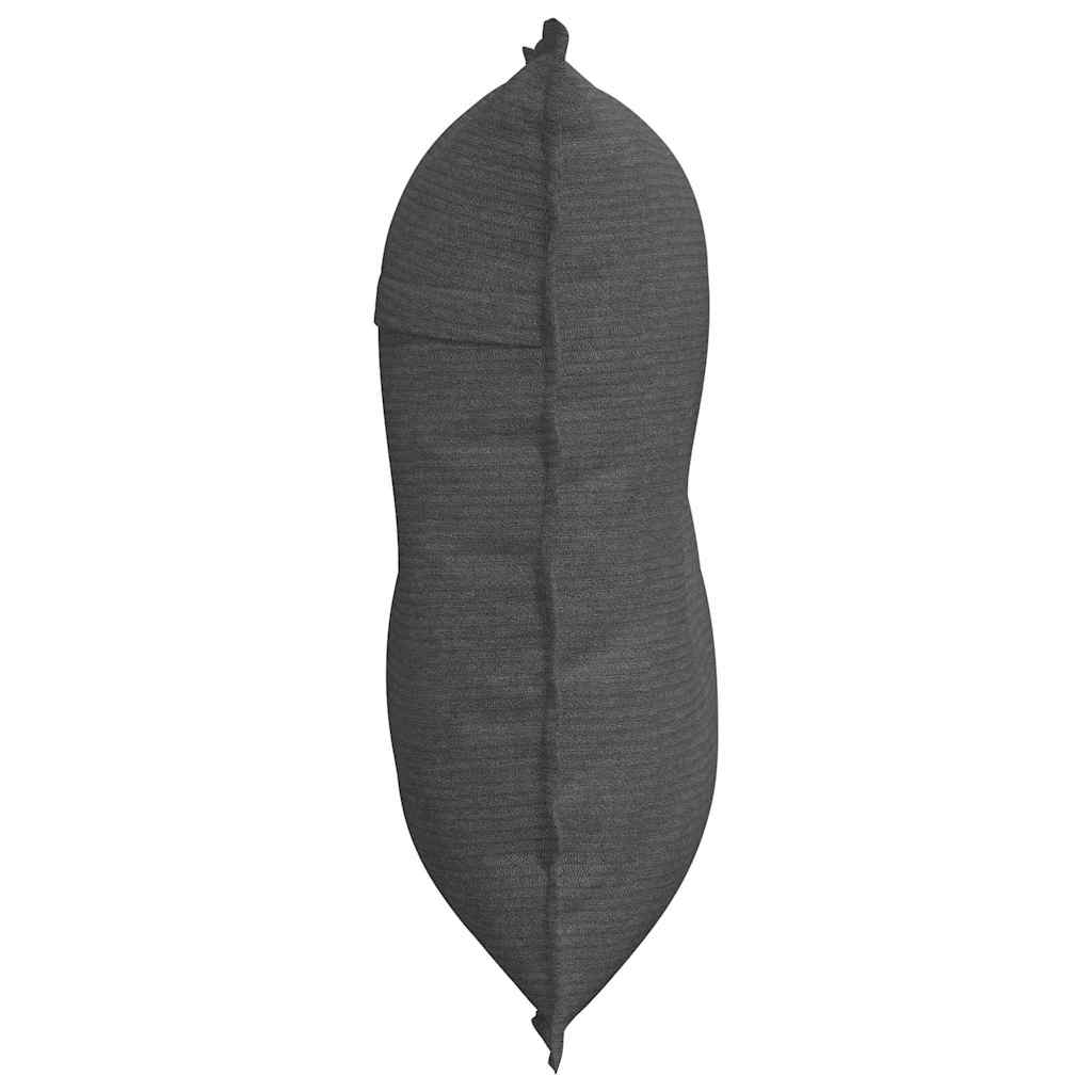 Jastuk za leđa Tamno siva 80 x 50 cm Kordura tekstil
