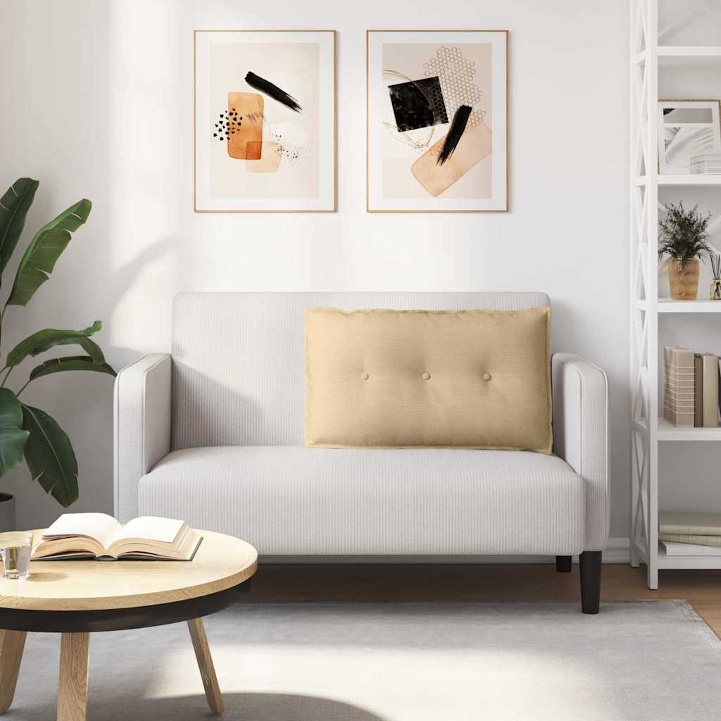 Jastuk za leđa Siva zelena 80 x 50 cm Kordura tekstil