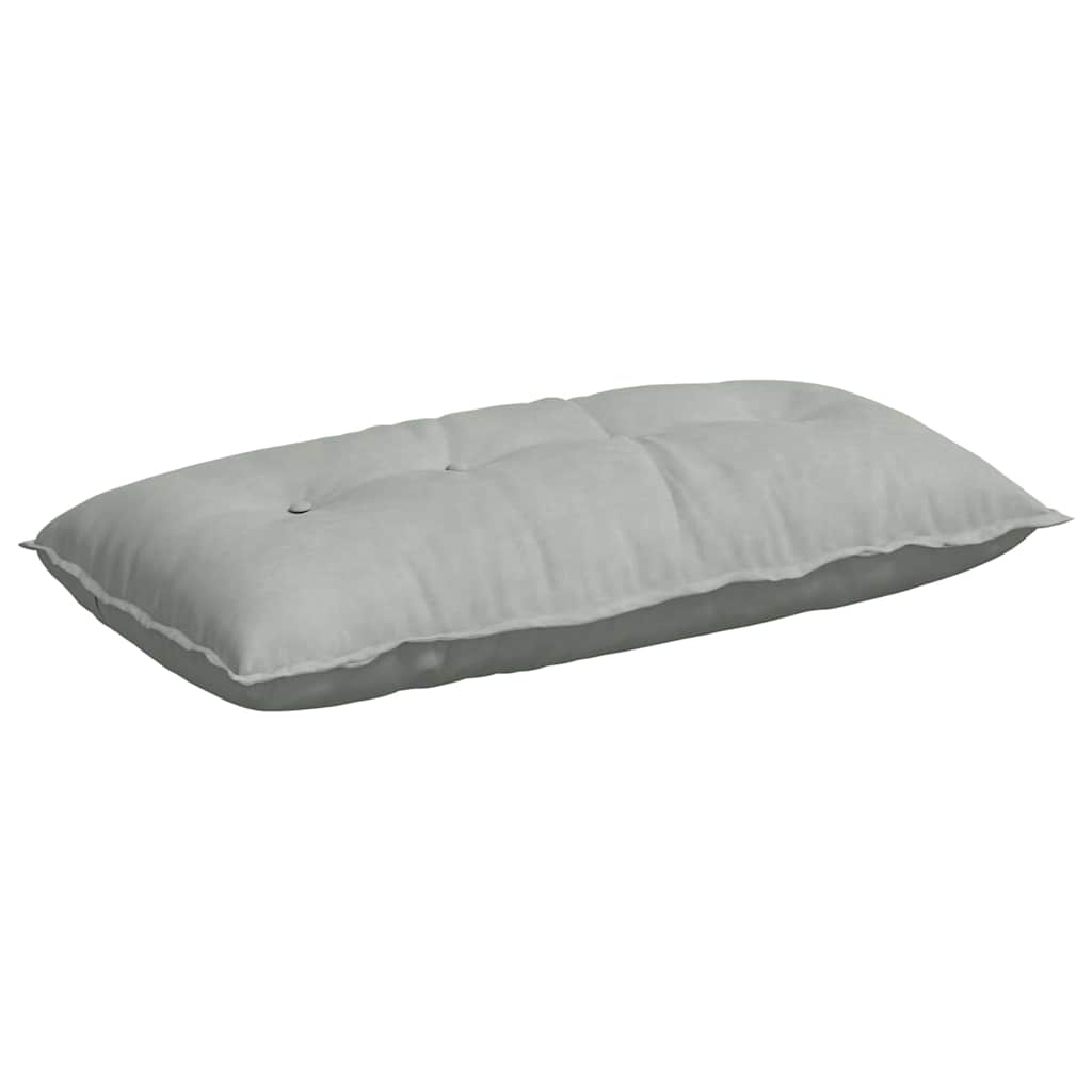 Jastuk za leđa Svijetlo siva 100 x 50 cm Kordura tekstil