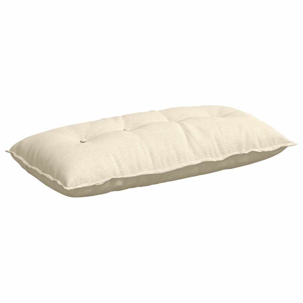 Jastuk za leđa Krema 100 x 50 cm Kordura tekstil
