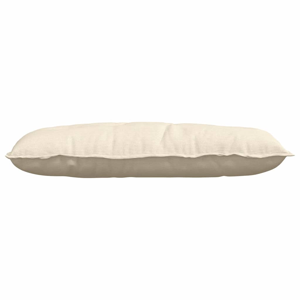 Jastuk za leđa Krema 100 x 50 cm Kordura tekstil