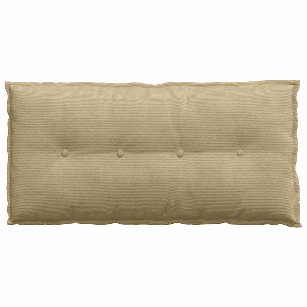 Jastuk za leđa Siva zelena 100 x 50 cm Kordura tekstil