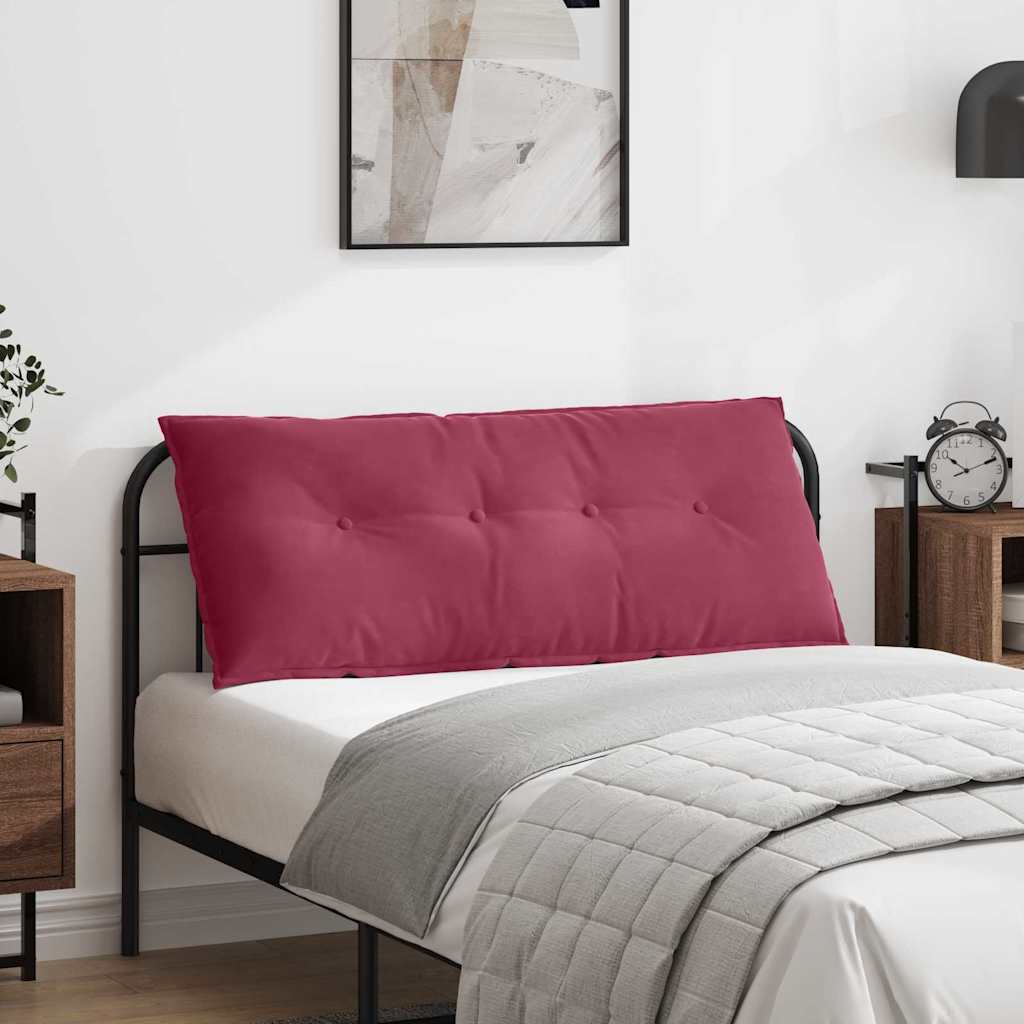 Jastuk za leđa Vinska crvena 120 x 50 cm Kordura tekstil