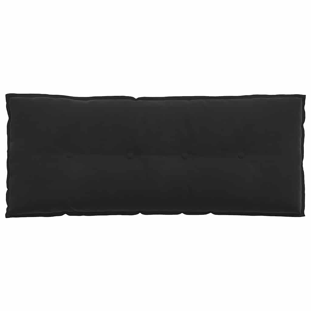 Jastuk za leđa Crna 120 x 50 cm Kordura tekstil