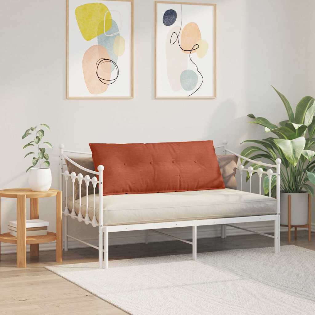 Jastuk za leđa Crvena narančasta 120 x 50 cm Kordura tekstil