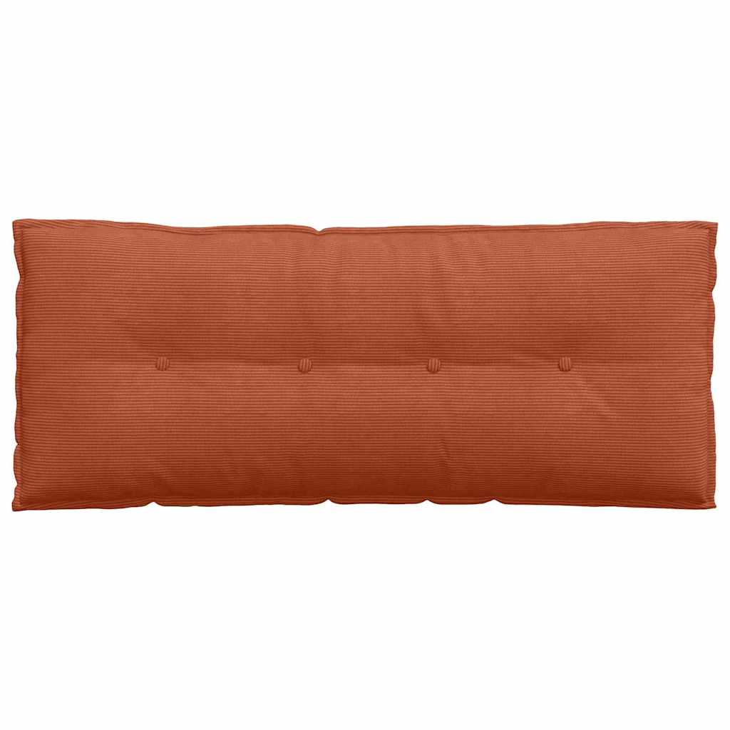 Jastuk za leđa Crvena narančasta 120 x 50 cm Kordura tekstil