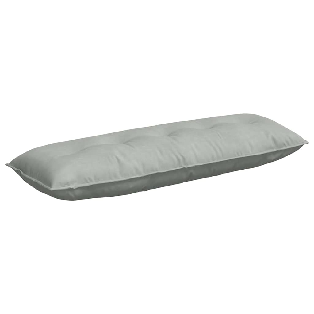 Jastuk za leđa Svijetlo siva 140 x 50 cm Kordura tekstil