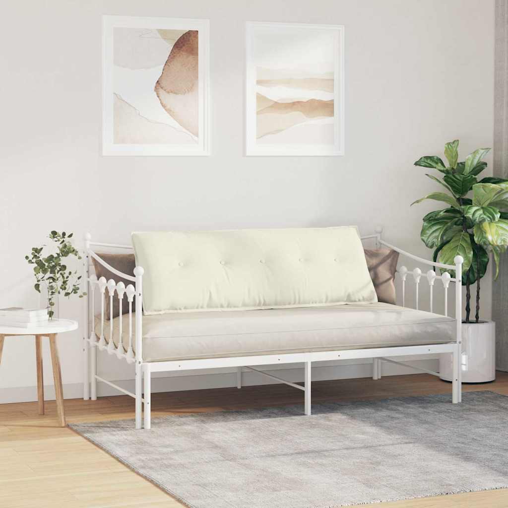 Jastuk za leđa Krema 140 x 50 cm Kordura tekstil