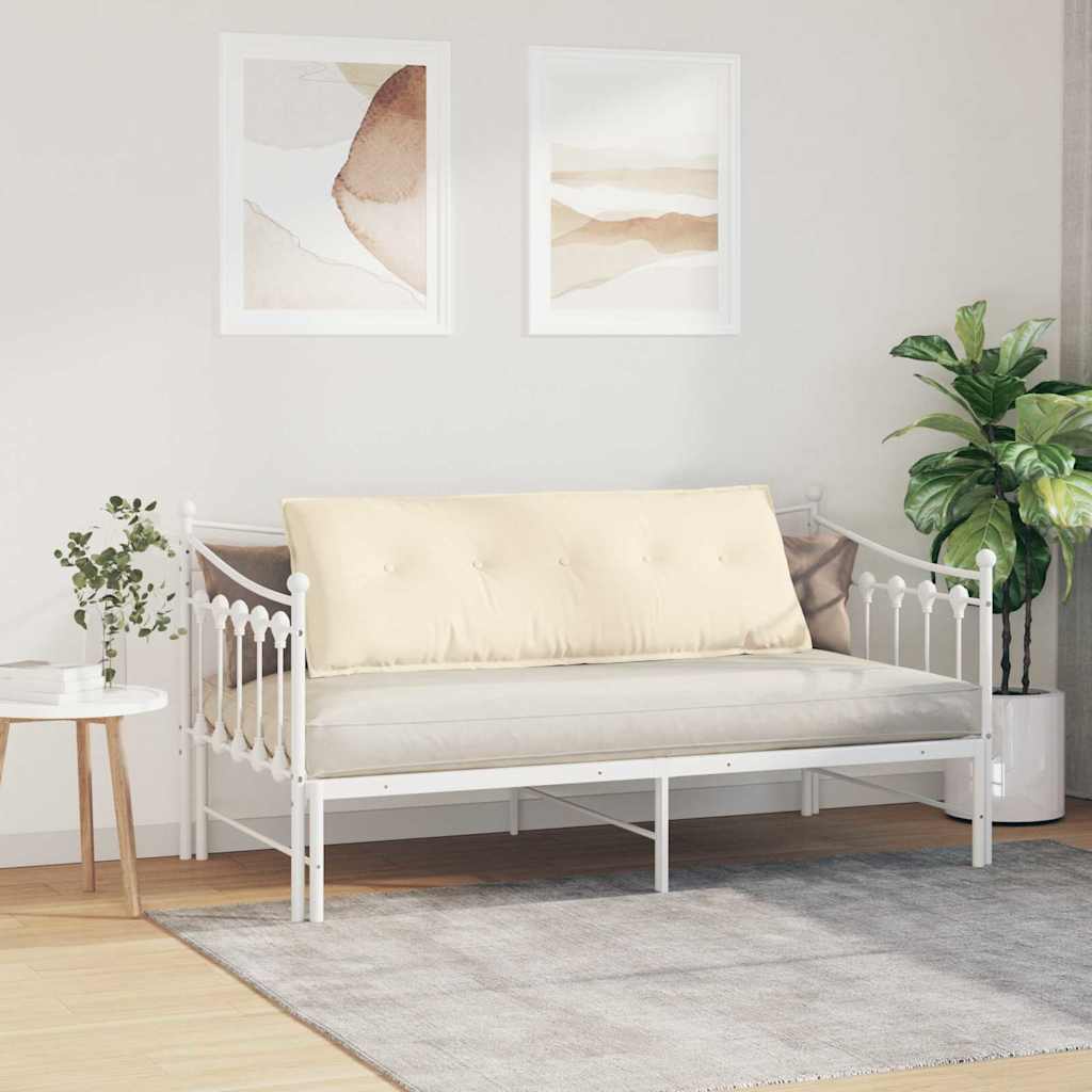 Jastuk za leđa Krema 140 x 50 cm Kordura tekstil