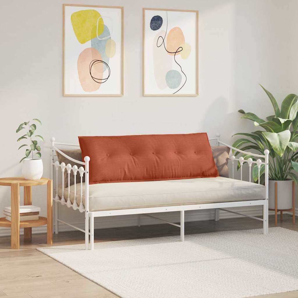 Jastuk za leđa Crvena narančasta 140 x 50 cm Kordura tekstil
