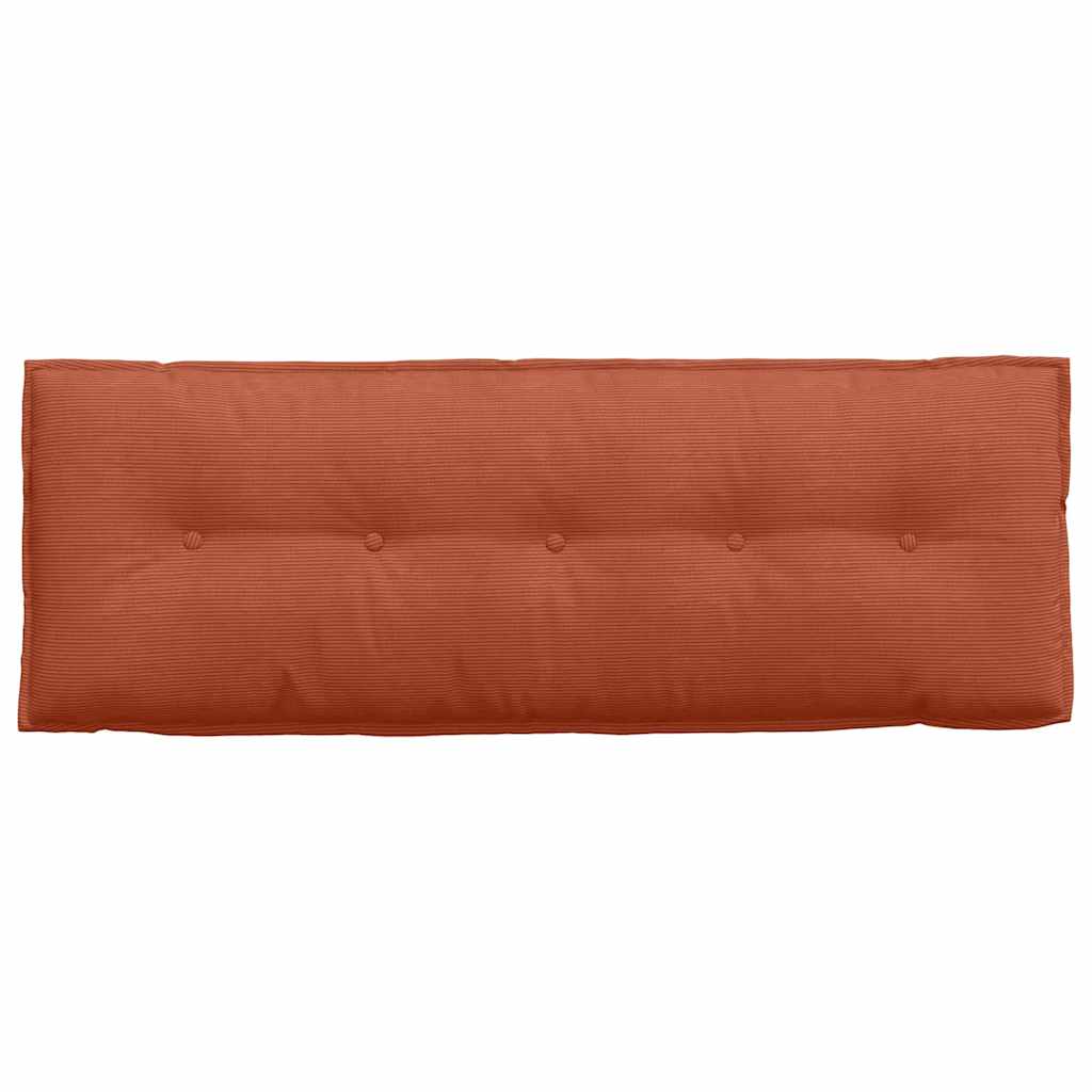 Jastuk za leđa Crvena narančasta 140 x 50 cm Kordura tekstil