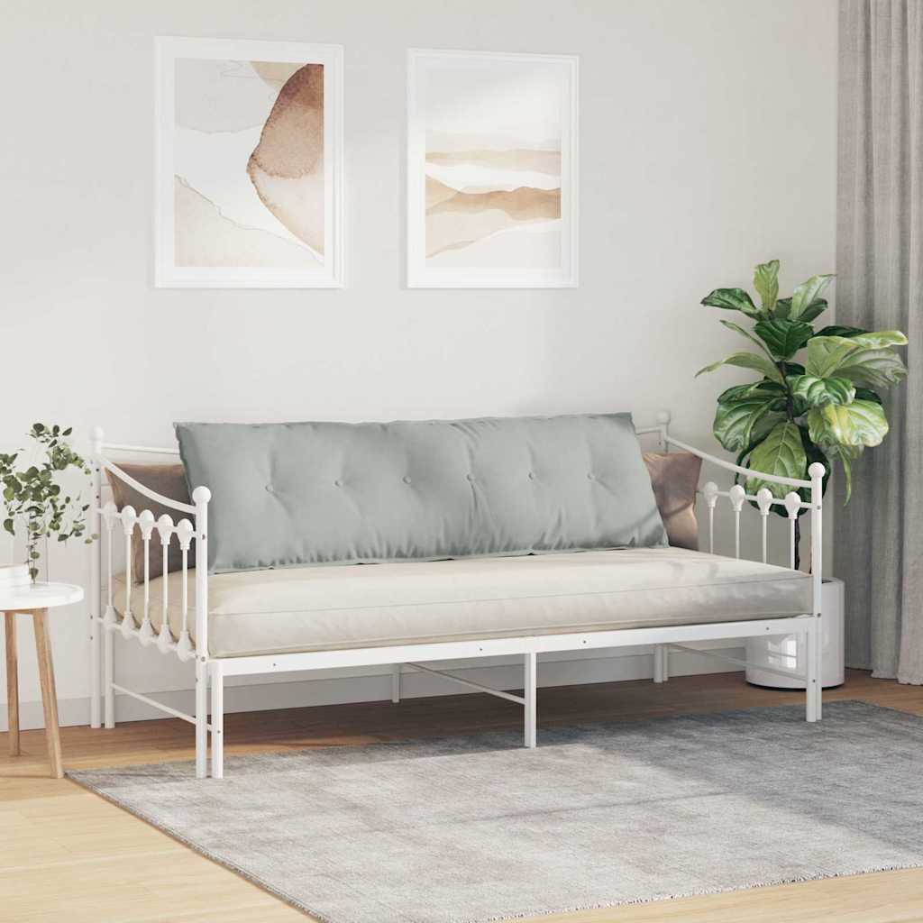 Jastuk za leđa Svijetlo siva 160 x 50 cm Kordura tekstil