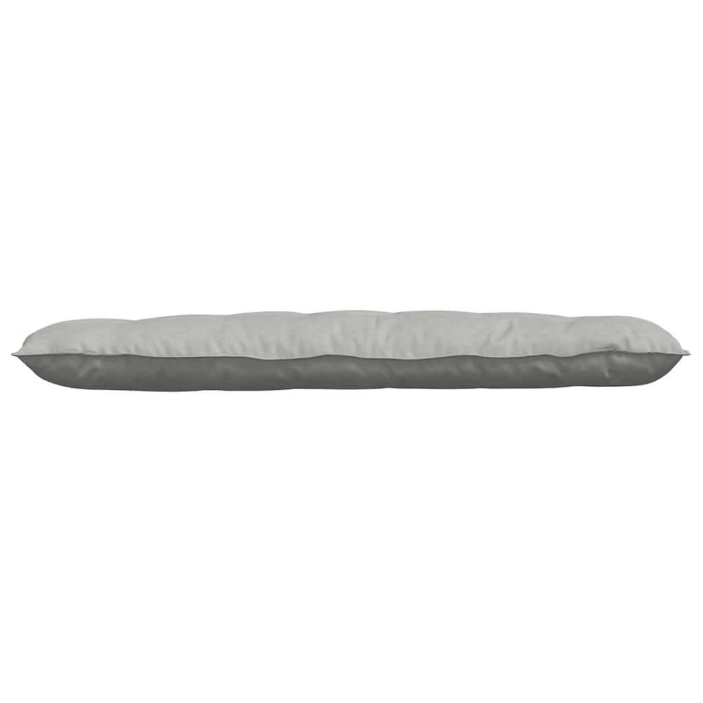 Jastuk za leđa Svijetlo siva 160 x 50 cm Kordura tekstil