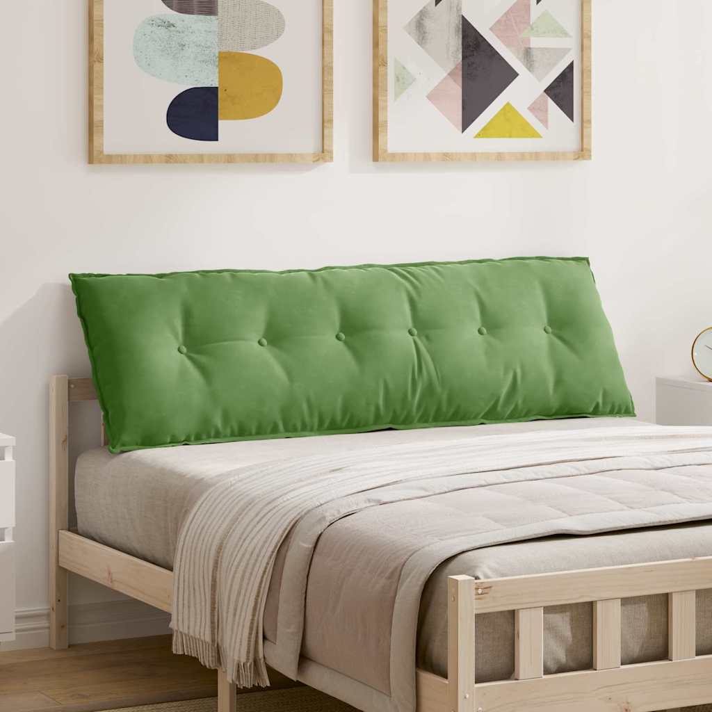 Jastuk za leđa Svijetlo zelena 160 x 50 cm Kordura tekstil