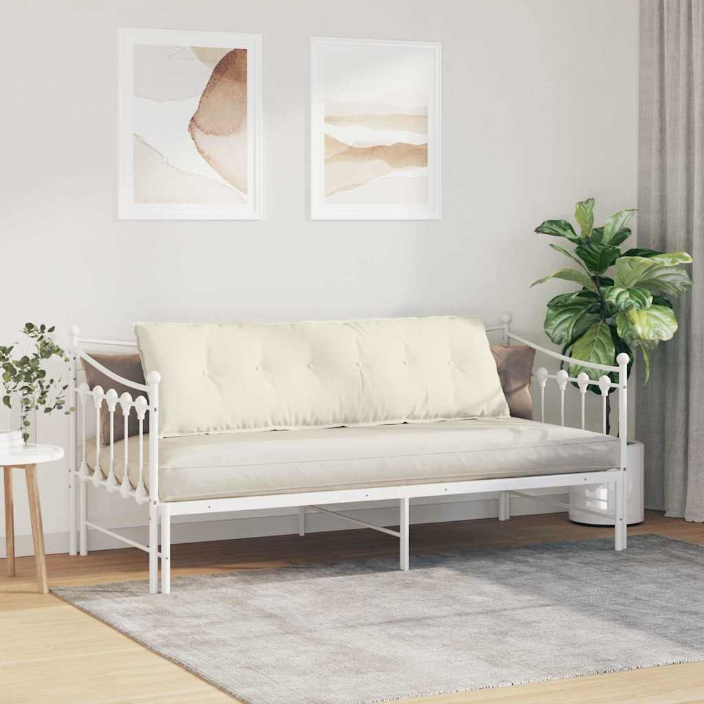 Jastuk za leđa Krema 160 x 50 cm Kordura tekstil