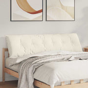 Jastuk za leđa Krema 180 x 50 cm Kordura tekstil