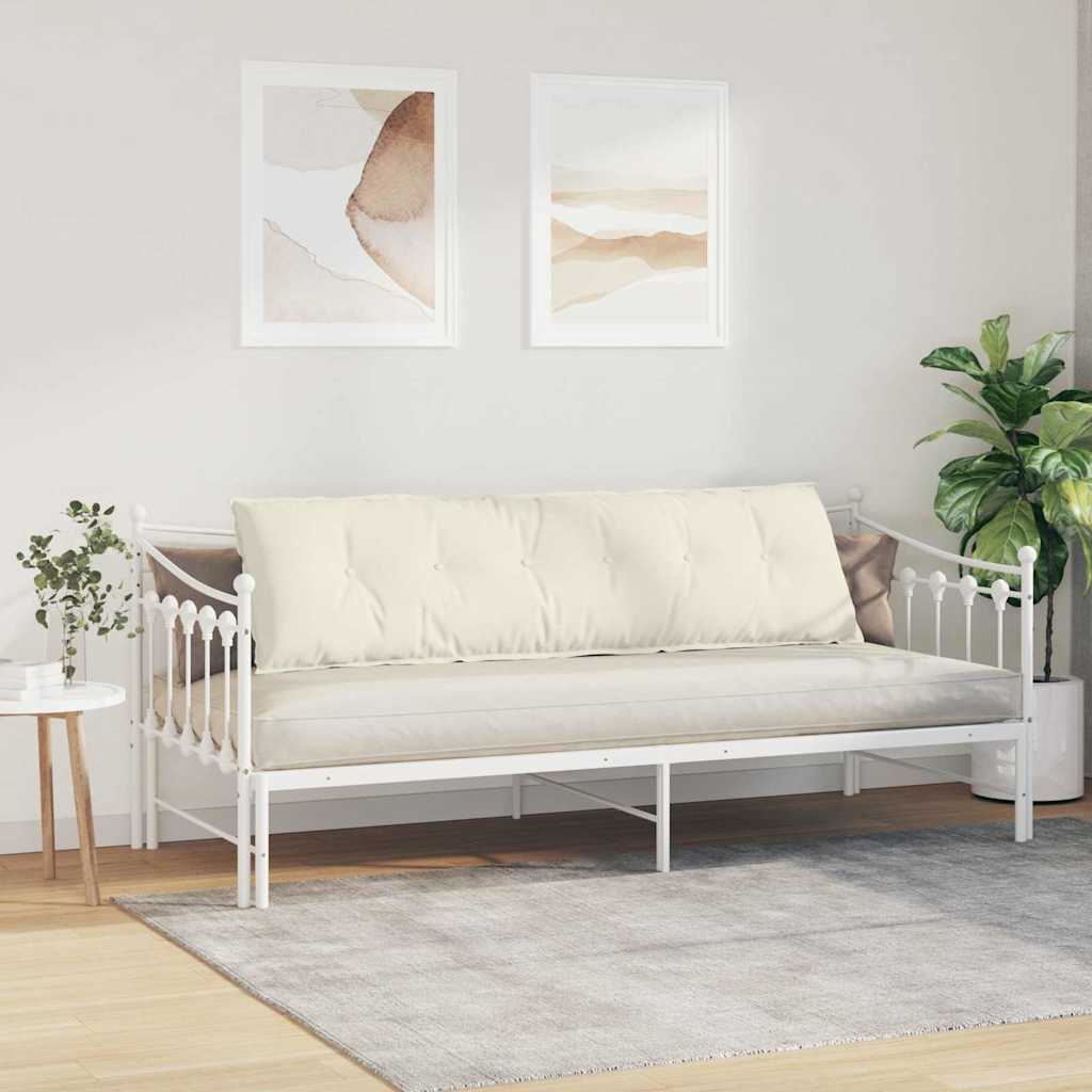 Jastuk za leđa Krema 180 x 50 cm Kordura tekstil