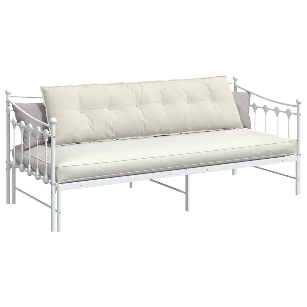 Jastuk za leđa Krema 180 x 50 cm Kordura tekstil