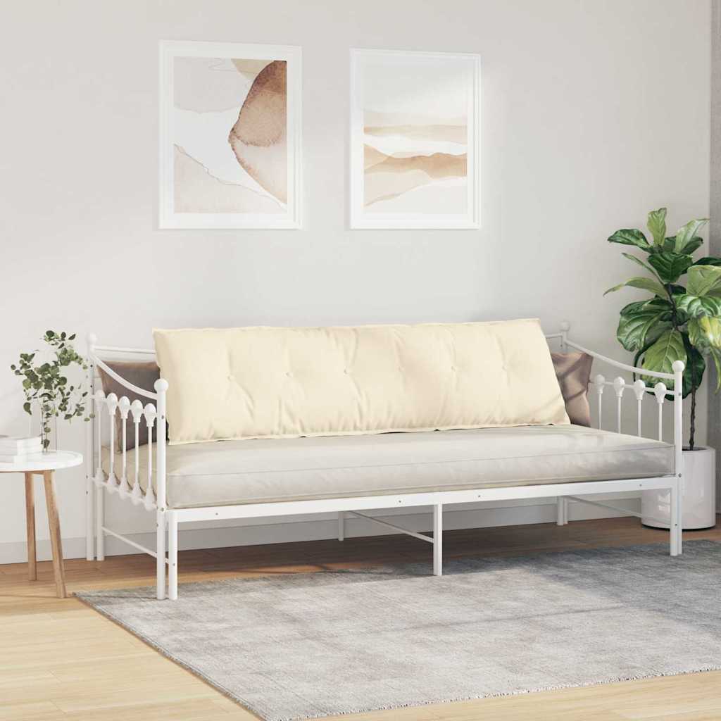 Jastuk za leđa Krema 180 x 50 cm Kordura tekstil