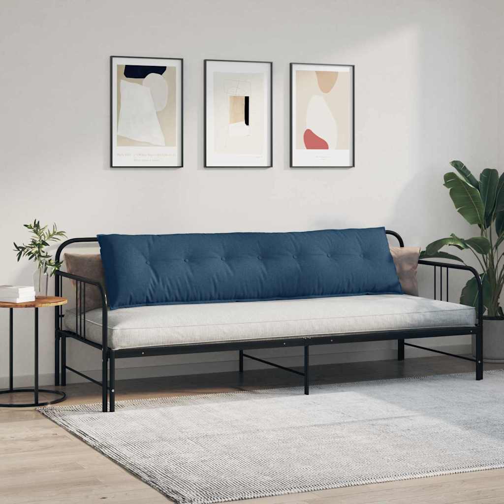 Jastuk za leđa Plava 200 x 19 x 50 cm tkanina