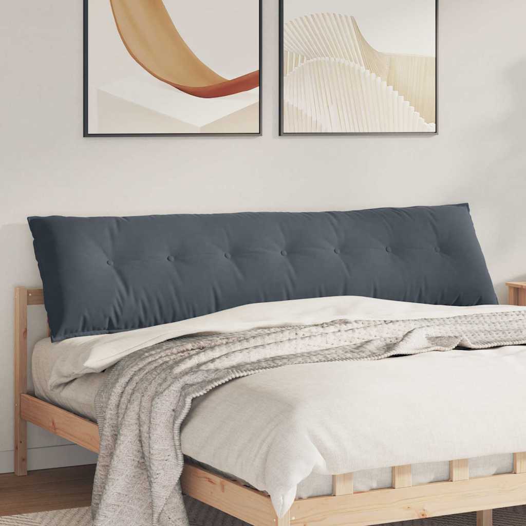 Jastuk za leđa Tamno siva 200 x 50 cm Kordura tekstil