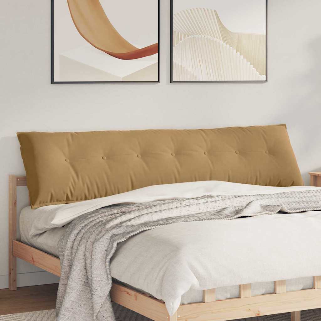 Jastuk za leđa Smeđa 200 x 50 cm Kordura tekstil