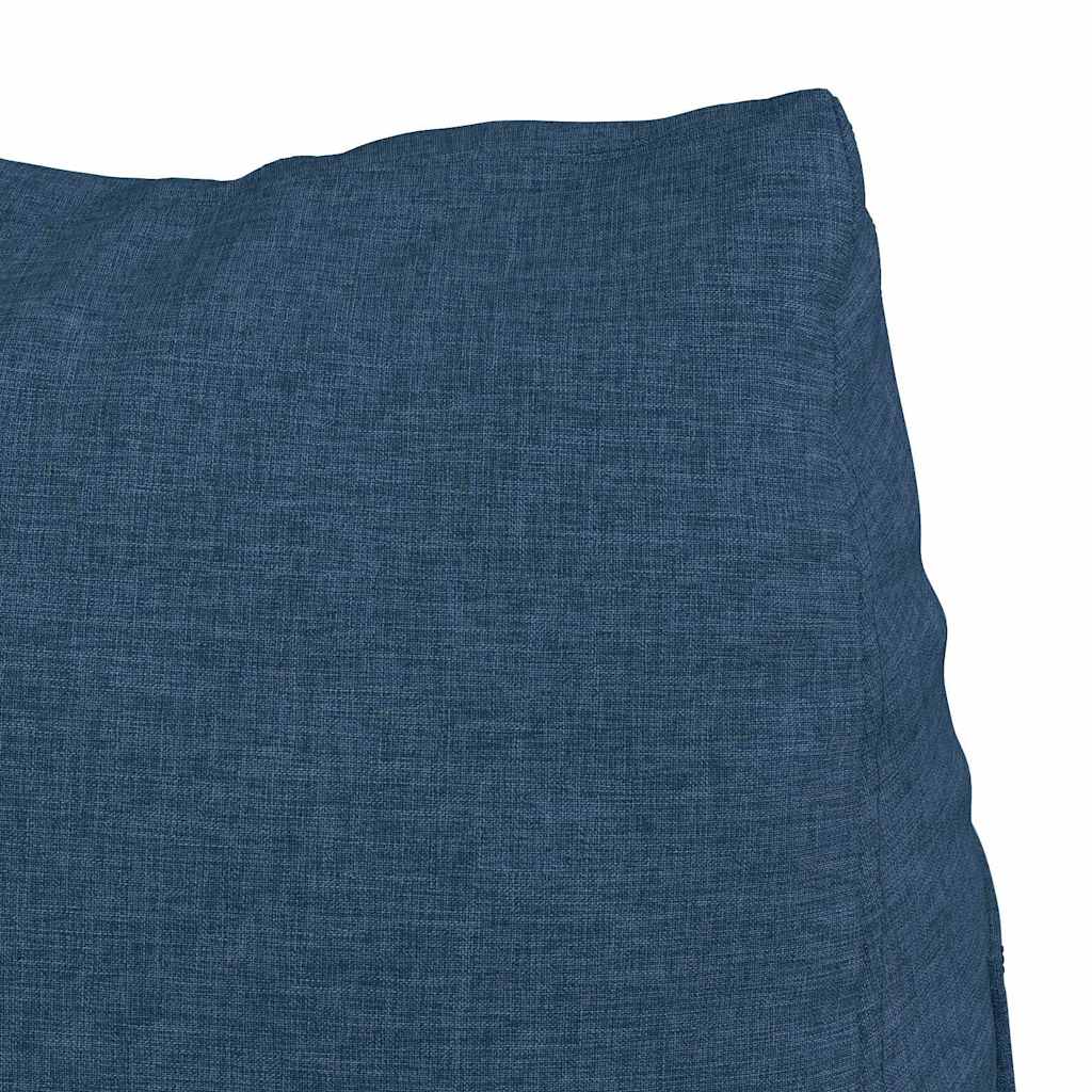 Jastuk za leđa Plava 45 x 20 x 35 cm tkanina
