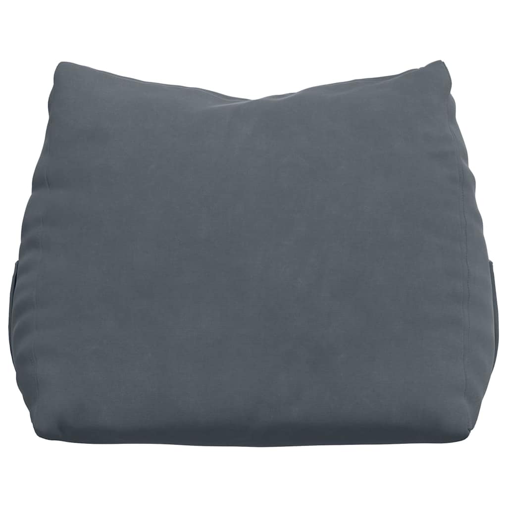 Jastuk za leđa Tamno siva 45 x 20 x 35 cm Kordura tekstil