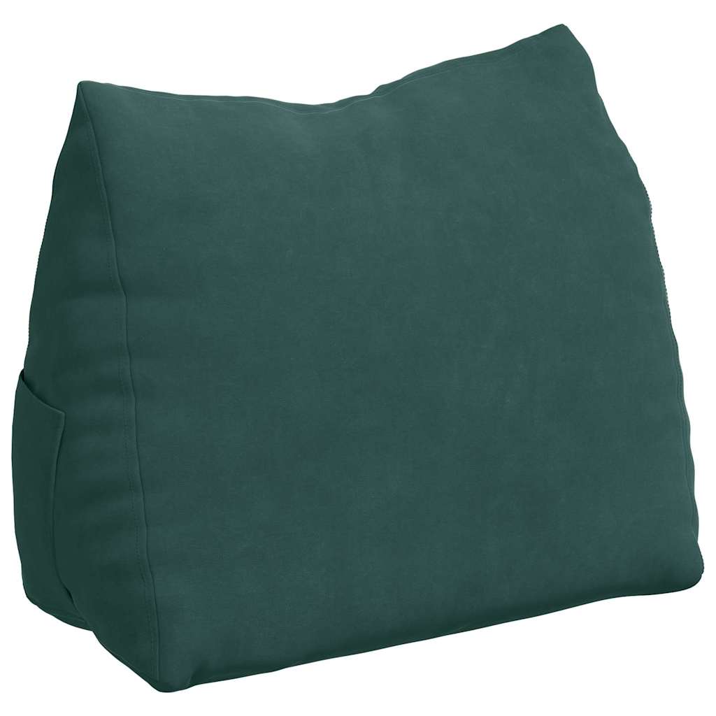 Jastuk za leđa Tamnozelena 45 x 20 x 35 cm Kordura tekstil