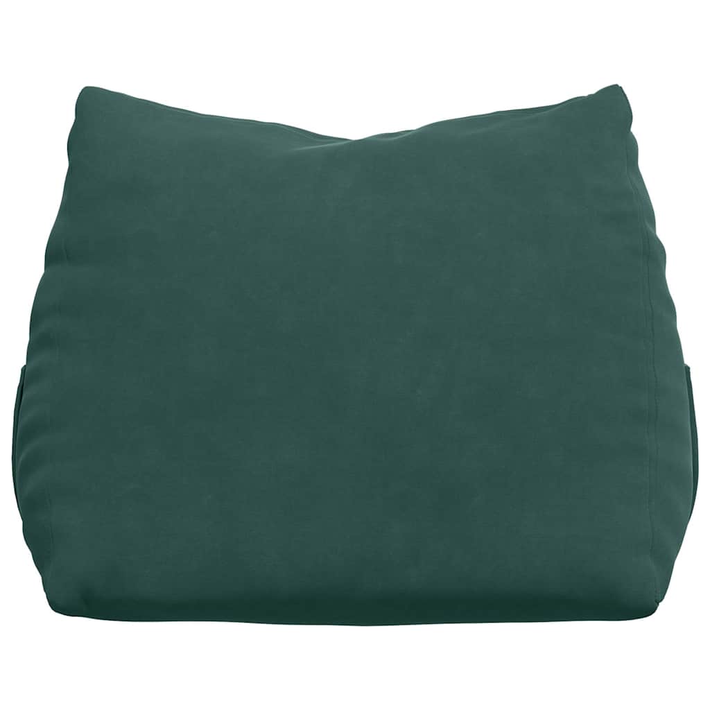 Jastuk za leđa Tamnozelena 45 x 20 x 35 cm Kordura tekstil